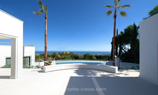 Contemporary, luxury villa for sale with sea views in the most exclusive La Zagaleta resort in Benahavis - Marbella 45244 
