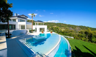 Contemporary, luxury villa for sale with sea views in the most exclusive La Zagaleta resort in Benahavis - Marbella 45256 