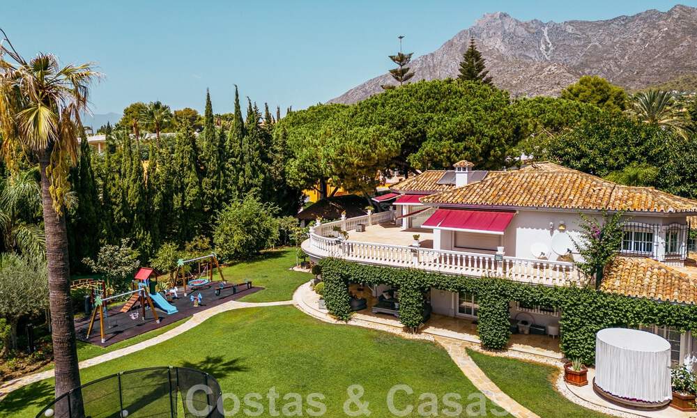 Unique Mediterranean luxury villa for sale, in the heart of Marbella's Golden Mile 46165