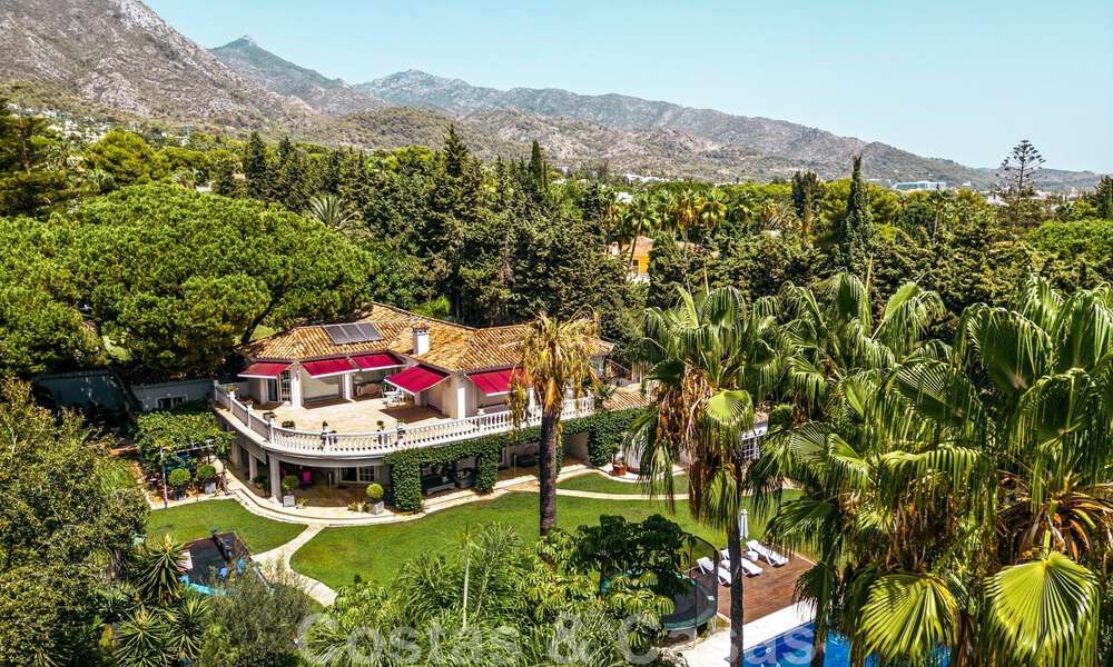 Unique Mediterranean luxury villa for sale, in the heart of Marbella's Golden Mile 46167