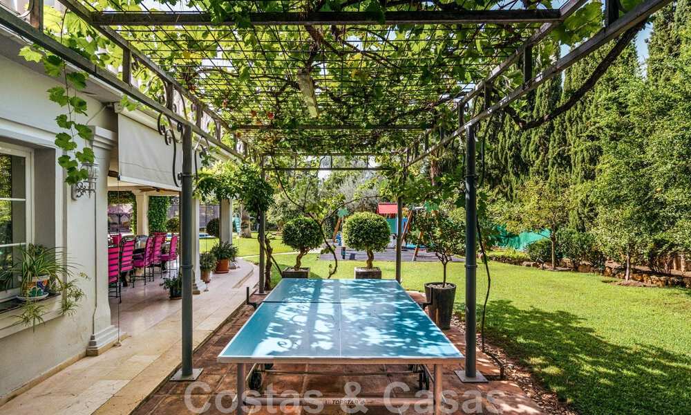Unique Mediterranean luxury villa for sale, in the heart of Marbella's Golden Mile 46173