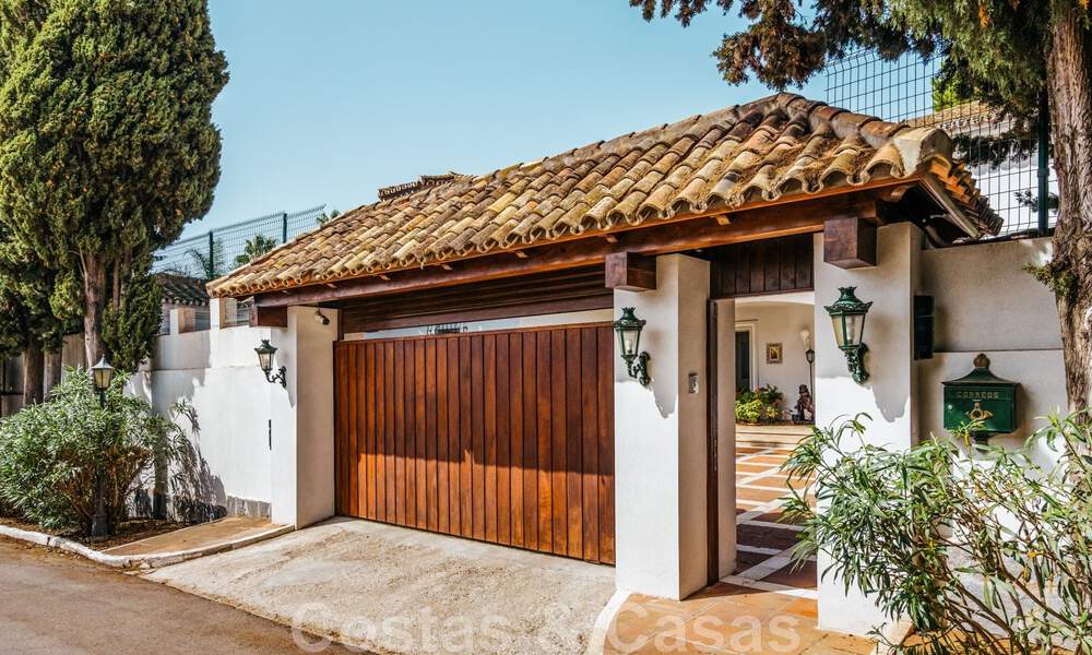 Unique Mediterranean luxury villa for sale, in the heart of Marbella's Golden Mile 46182