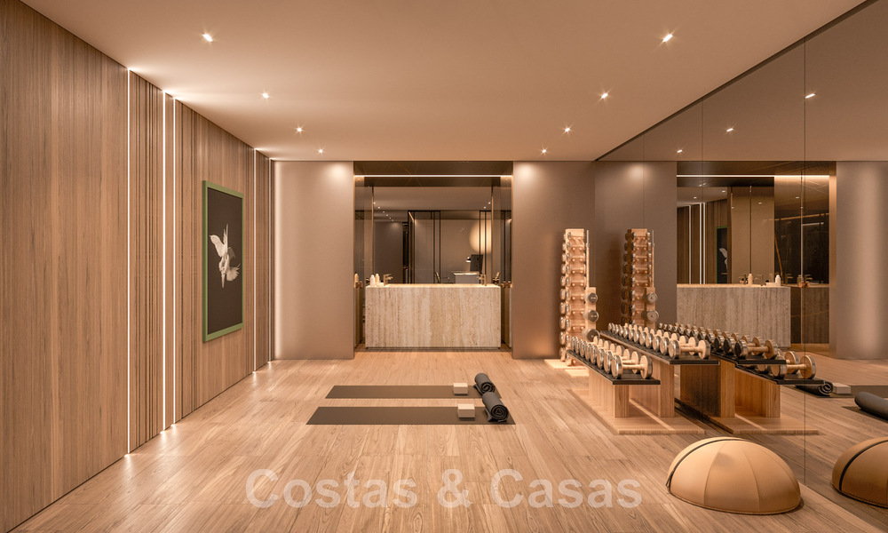 New, ultra-modern luxury villa for sale with architectural design, frontline golf Los Naranjos in Nueva Andalucia, Marbella 46031