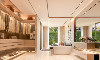 New, ultra-modern luxury villa for sale with architectural design, frontline golf Los Naranjos in Nueva Andalucia, Marbella 46036 