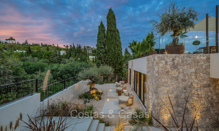 New, ultra-modern luxury villa for sale with architectural design, frontline golf Los Naranjos in Nueva Andalucia, Marbella 73139 