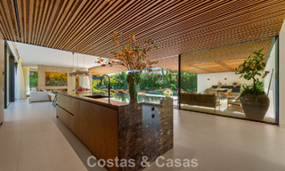 Avant-garde designer villa for sale with numerous luxury amenities in Nueva Andalucia, Marbella 786079 
