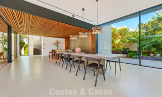 Avant-garde designer villa for sale with numerous luxury amenities in Nueva Andalucia, Marbella 786082 