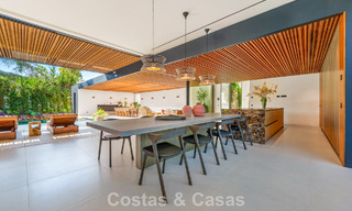Avant-garde designer villa for sale with numerous luxury amenities in Nueva Andalucia, Marbella 786084 