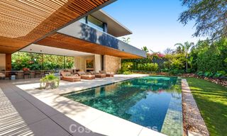 Avant-garde designer villa for sale with numerous luxury amenities in Nueva Andalucia, Marbella 786091 
