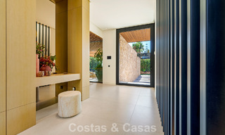 Avant-garde designer villa for sale with numerous luxury amenities in Nueva Andalucia, Marbella 786097 