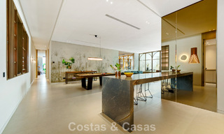 Avant-garde designer villa for sale with numerous luxury amenities in Nueva Andalucia, Marbella 786098 