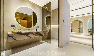 Avant-garde designer villa for sale with numerous luxury amenities in Nueva Andalucia, Marbella 786106 