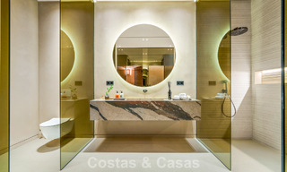 Avant-garde designer villa for sale with numerous luxury amenities in Nueva Andalucia, Marbella 786107 