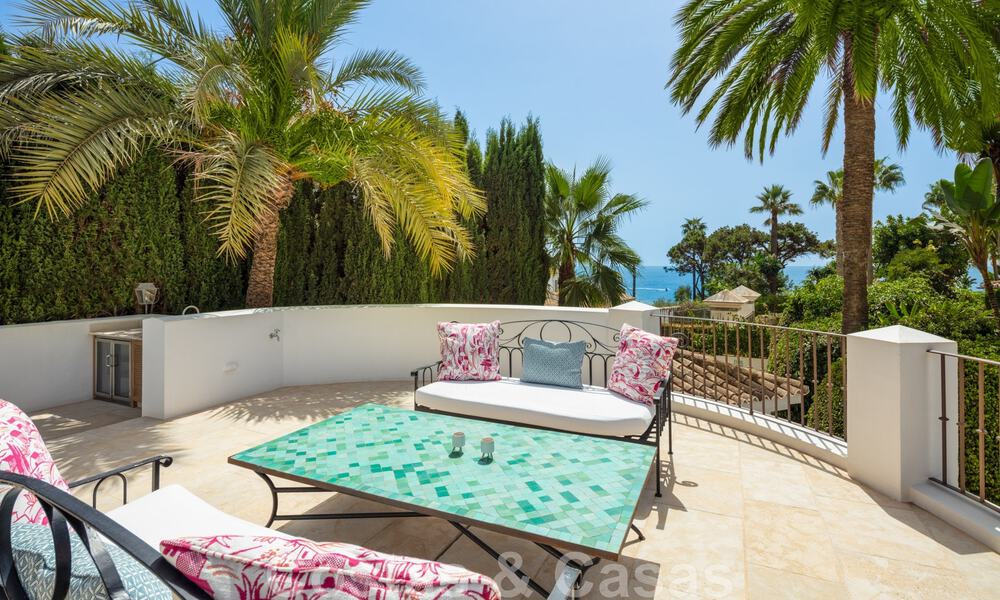 Boutique style villa for sale, a stone's throw from the beach on Marbella's coveted Golden Mile 45734