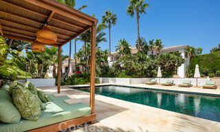 Boutique style villa for sale, a stone's throw from the beach on Marbella's coveted Golden Mile 45735 