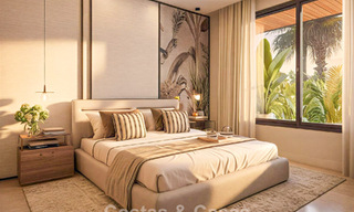 Elegant, modern, new villas for sale with panoramic views close to the golf course in Mijas' golf valley on the Costa del Sol 795608 