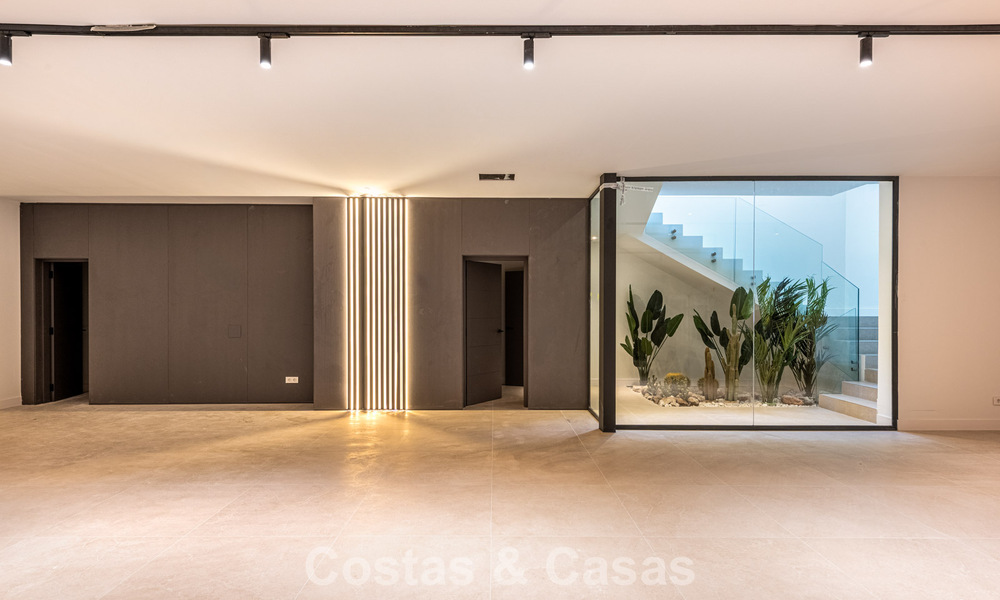 Elegant, modern, new villas for sale with panoramic views close to the golf course in Mijas' golf valley on the Costa del Sol 797826