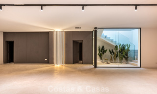Elegant, modern, new villas for sale with panoramic views close to the golf course in Mijas' golf valley on the Costa del Sol 797826 