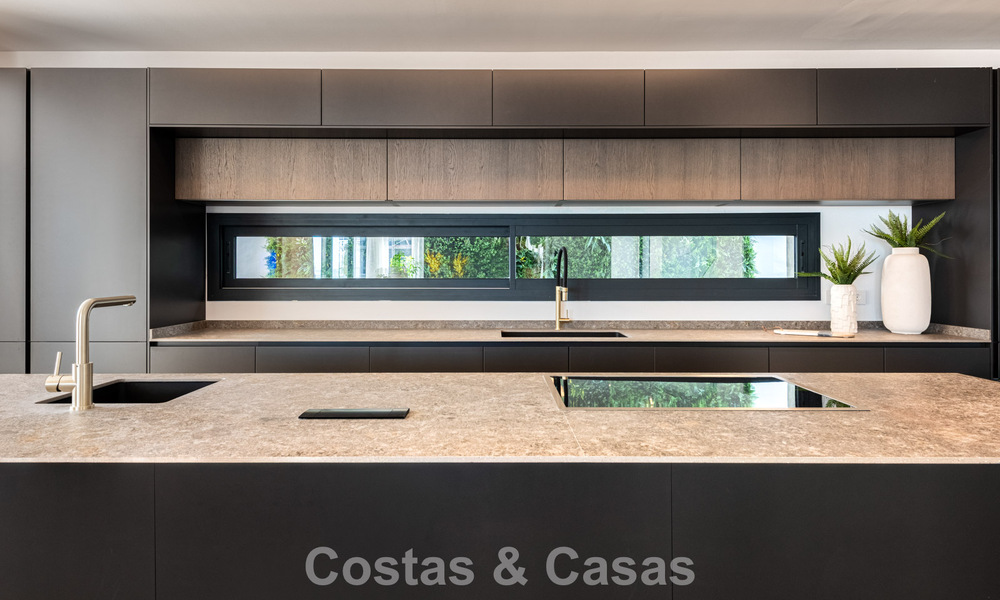 Elegant, modern, new villas for sale with panoramic views close to the golf course in Mijas' golf valley on the Costa del Sol 797829