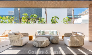 Elegant, modern, new villas for sale with panoramic views close to the golf course in Mijas' golf valley on the Costa del Sol 797832 
