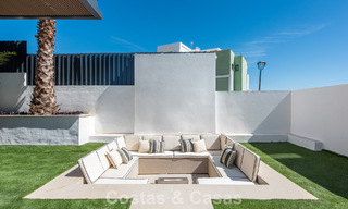 Elegant, modern, new villas for sale with panoramic views close to the golf course in Mijas' golf valley on the Costa del Sol 797835 