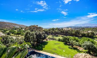 Formidable, Mediterranean family villa for sale with panoramic views in high-end golf resort in Benahavis - Marbella 45797 