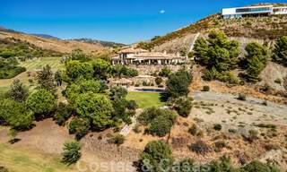 Formidable, Mediterranean family villa for sale with panoramic views in high-end golf resort in Benahavis - Marbella 45799 