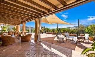 Formidable, Mediterranean family villa for sale with panoramic views in high-end golf resort in Benahavis - Marbella 45806 