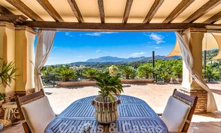 Formidable, Mediterranean family villa for sale with panoramic views in high-end golf resort in Benahavis - Marbella 45807 
