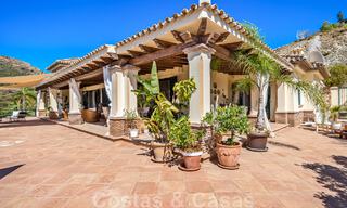 Formidable, Mediterranean family villa for sale with panoramic views in high-end golf resort in Benahavis - Marbella 45810 