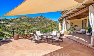 Formidable, Mediterranean family villa for sale with panoramic views in high-end golf resort in Benahavis - Marbella 45812 