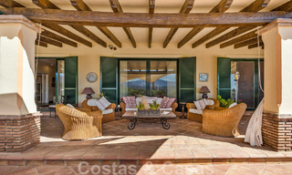Formidable, Mediterranean family villa for sale with panoramic views in high-end golf resort in Benahavis - Marbella 45813 