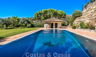 Formidable, Mediterranean family villa for sale with panoramic views in high-end golf resort in Benahavis - Marbella 45817 