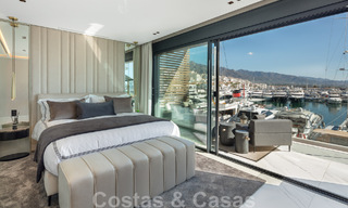 Modern renovated luxury apartment for sale, frontline in Puerto Banus' iconic marina, Marbella 46277 