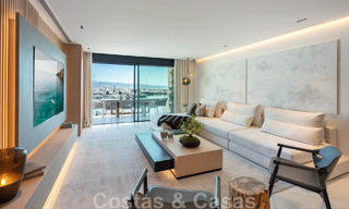 Modern renovated luxury apartment for sale, frontline in Puerto Banus' iconic marina, Marbella 46279 