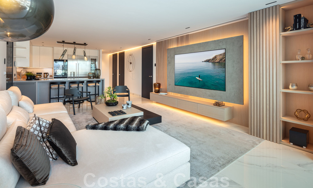 Modern renovated luxury apartment for sale, frontline in Puerto Banus' iconic marina, Marbella 46282