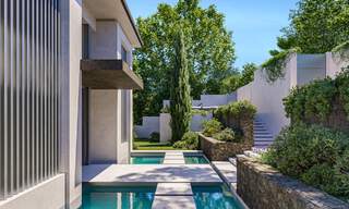 Contemporary, architectural luxury villa for sale within walking distance of La Quinta Golf Club in Benahavis - Marbella 45755 