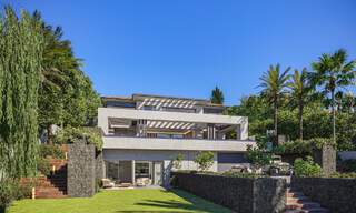 Contemporary, architectural luxury villa for sale within walking distance of La Quinta Golf Club in Benahavis - Marbella 45758 