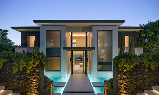 Contemporary, architectural luxury villa for sale within walking distance of La Quinta Golf Club in Benahavis - Marbella 45761 