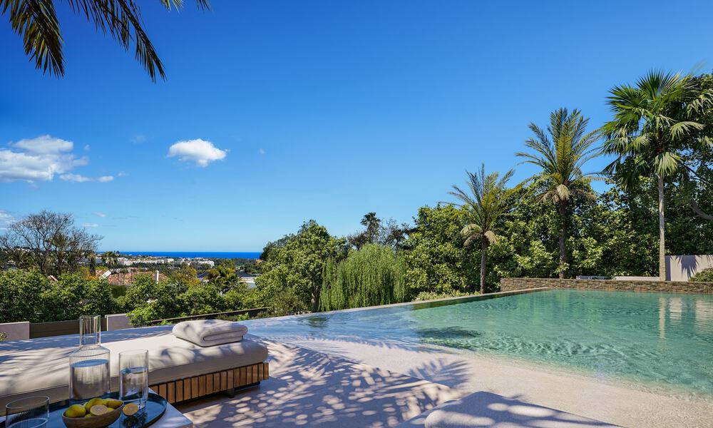 Contemporary, architectural luxury villa for sale within walking distance of La Quinta Golf Club in Benahavis - Marbella 45762