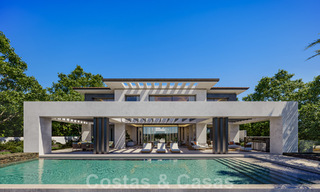 Contemporary, architectural luxury villa for sale within walking distance of La Quinta Golf Club in Benahavis - Marbella 45766 
