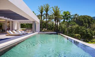 Contemporary, architectural luxury villa for sale within walking distance of La Quinta Golf Club in Benahavis - Marbella 45767 