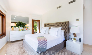 Unique, Mediterranean luxury villa for sale with golf course views in coveted residential area in La Quinta, Benahavis - Marbella 48469 