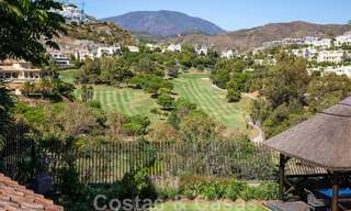 Unique, Mediterranean luxury villa for sale with golf course views in coveted residential area in La Quinta, Benahavis - Marbella 48490 