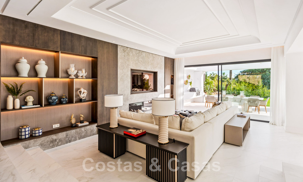 Designer villa for sale surrounded by golf courses in Nueva Andalucia's golf valley, Marbella 48754