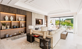 Designer villa for sale surrounded by golf courses in Nueva Andalucia's golf valley, Marbella 48754 