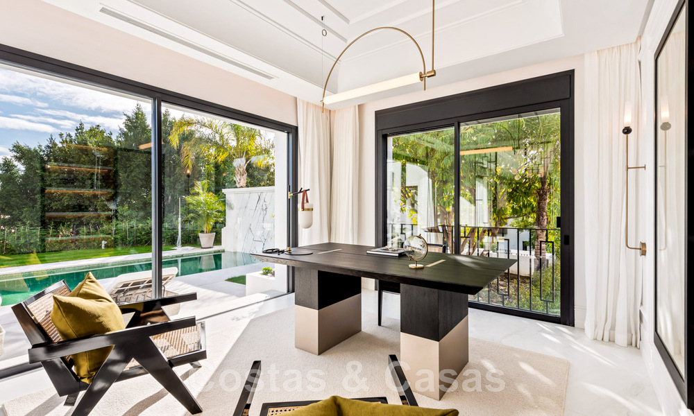 Designer villa for sale surrounded by golf courses in Nueva Andalucia's golf valley, Marbella 48759