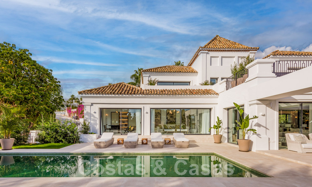 Designer villa for sale surrounded by golf courses in Nueva Andalucia's golf valley, Marbella 48764