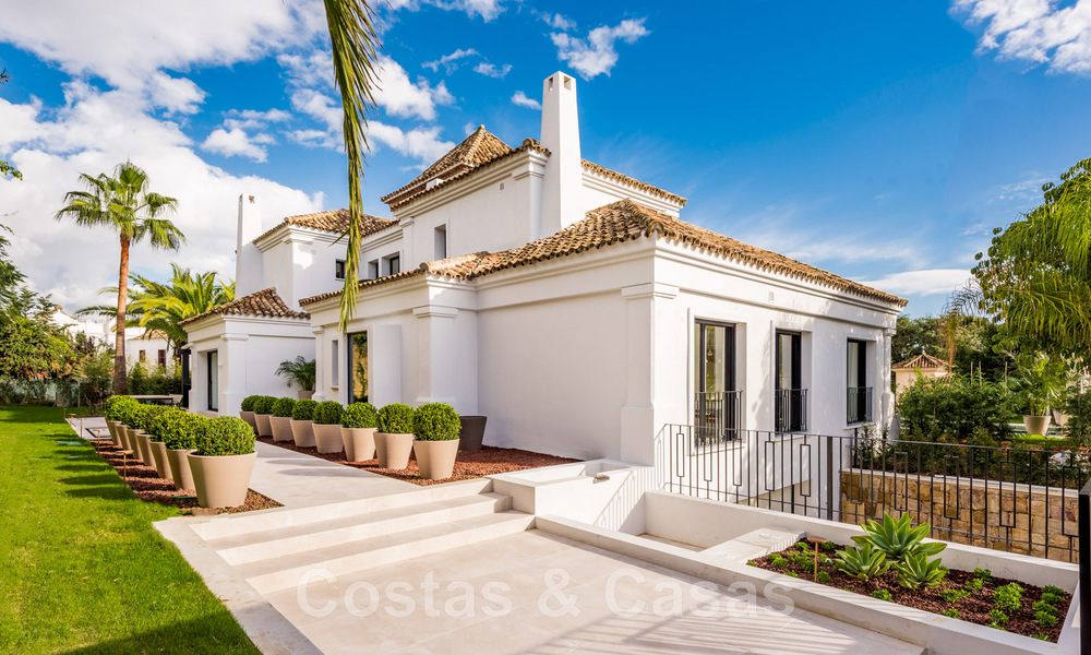 Designer villa for sale surrounded by golf courses in Nueva Andalucia's golf valley, Marbella 48765