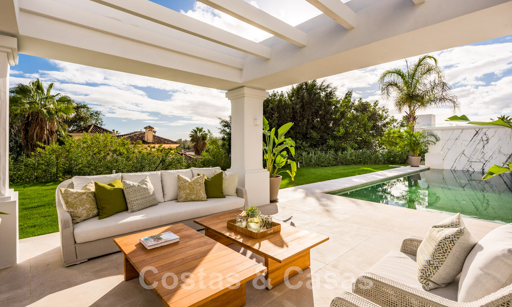 Designer villa for sale surrounded by golf courses in Nueva Andalucia's golf valley, Marbella 48767